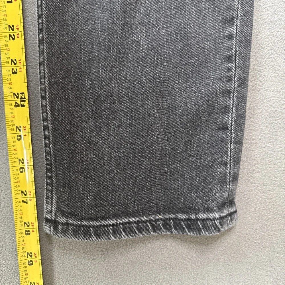 Everlane The Cheeky Jean Womens‎ 27 Black Slim Straight High Rise Classic Denim